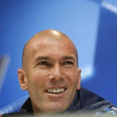 Zinedine Zidane, en rueda de prensa