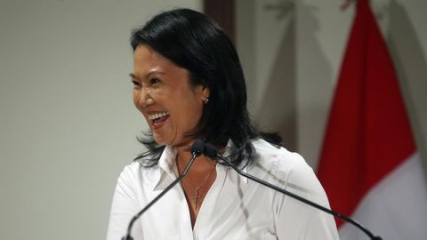 La candidata Keiko Fujimori.
