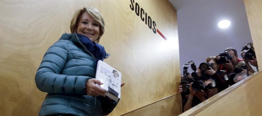 La portavoz del PP en el Ayuntamiento de Madrid, Esperanza Aguirre La portavoz del PP en el Ayuntamiento de Madrid, Esperanza Aguirre