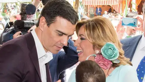 Susana Díaz y PEdro Sánchez Susana Díaz y PEdro Sánchez