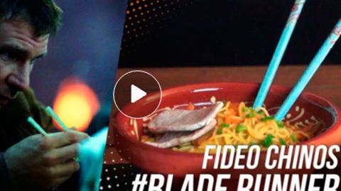 V&iacute;deo Flooxer c&oacute;mo cocinar los fideos de Blade Runner
