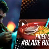 Vídeo Flooxer cómo cocinar los fideos de Blade Runner