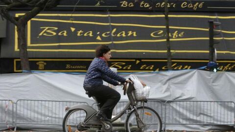 Fachada de la Sala Bataclan en Par&iacute;s