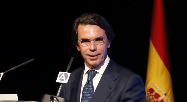 Aznar considera el tiempo como el mejor juez que pone a cada uno en su sitio Aznar considera el tiempo como el mejor juez que pone a cada uno en su sitio