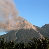  El volcán de Fuego de Guatemala