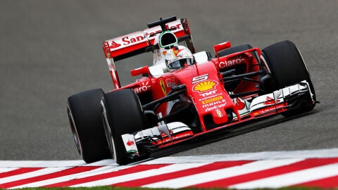 Raikkonen durante el GP de China