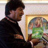 Evo Morales y el Papa Francisco