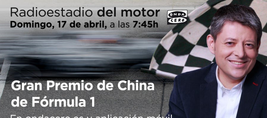 Retransmisión del GP de China de F1 en Radioestadio del motor Retransmisión del GP de China de F1 en Radioestadio del motor
