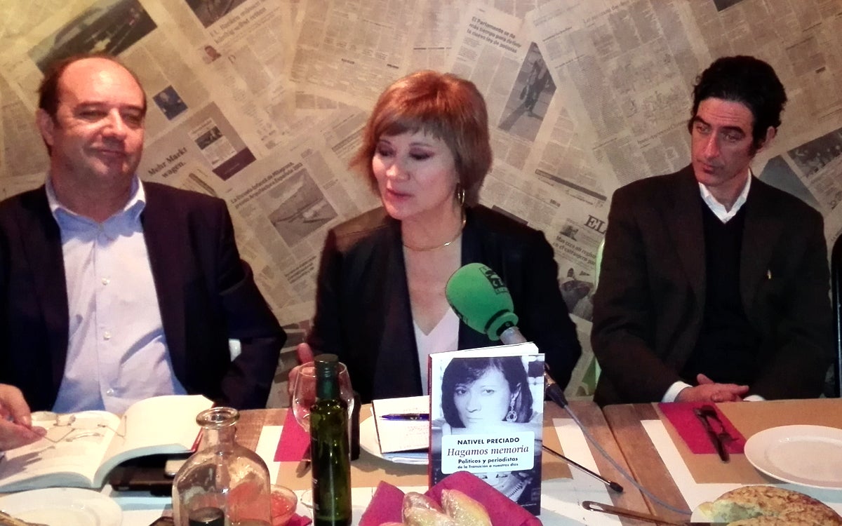 Nativel Preciado: "Políticamente no hay nadie imprescindible" Nativel Preciado: "Políticamente no hay nadie imprescindible"