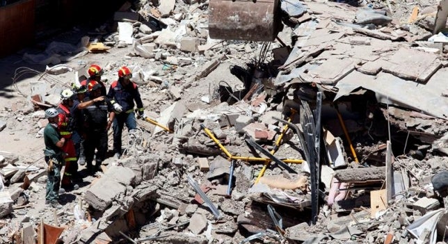 Investigadores de la UPCT desarrollan una metodología para prevenir derrumbes de edificios Investigadores de la UPCT desarrollan una metodología para prevenir derrumbes de edificios