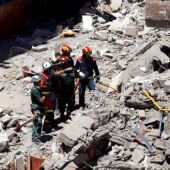 Derrumbe de un edificio en Tenerife