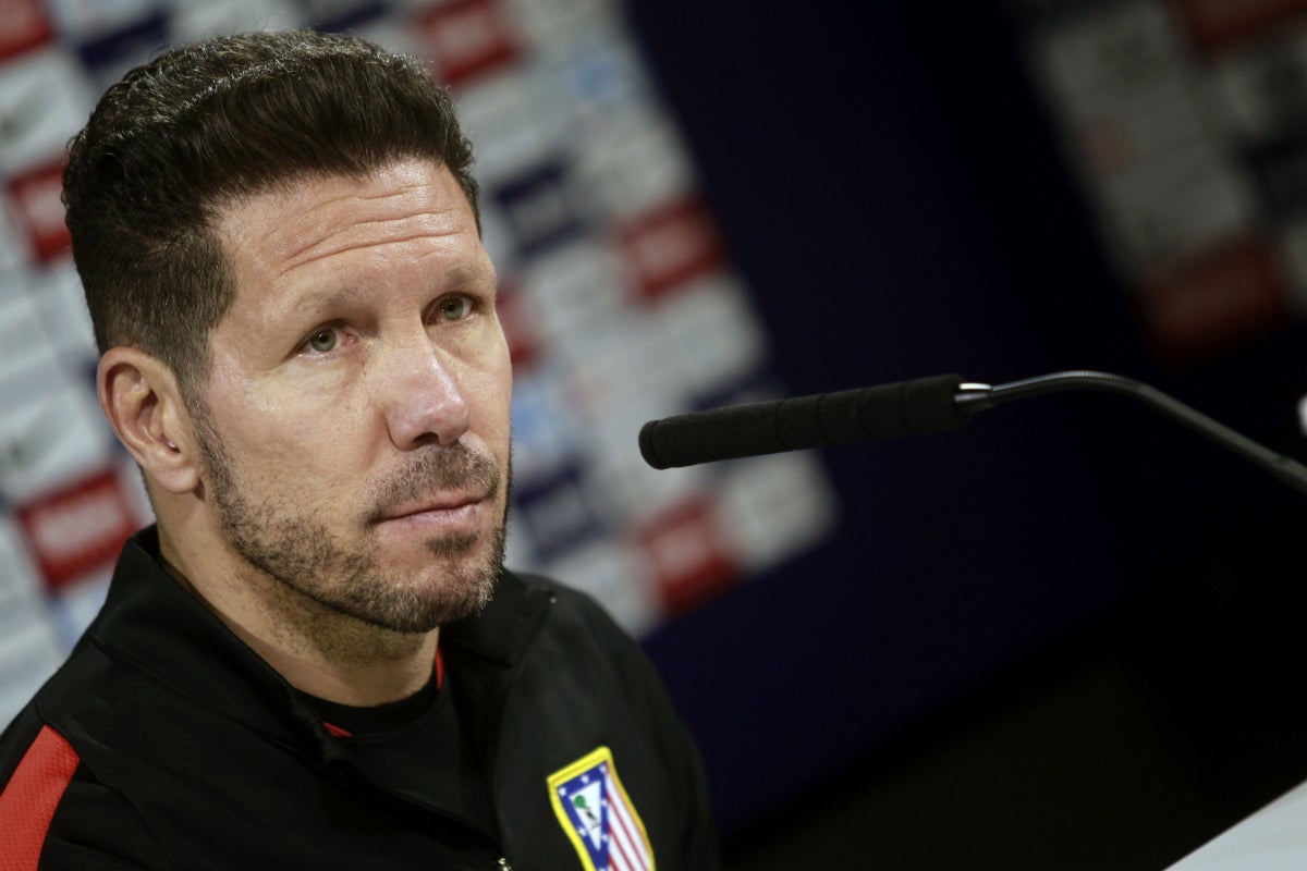 Simeone: "Tengo la seguridad de que dependemos de nosotros" Simeone: "Tengo la seguridad de que dependemos de nosotros"