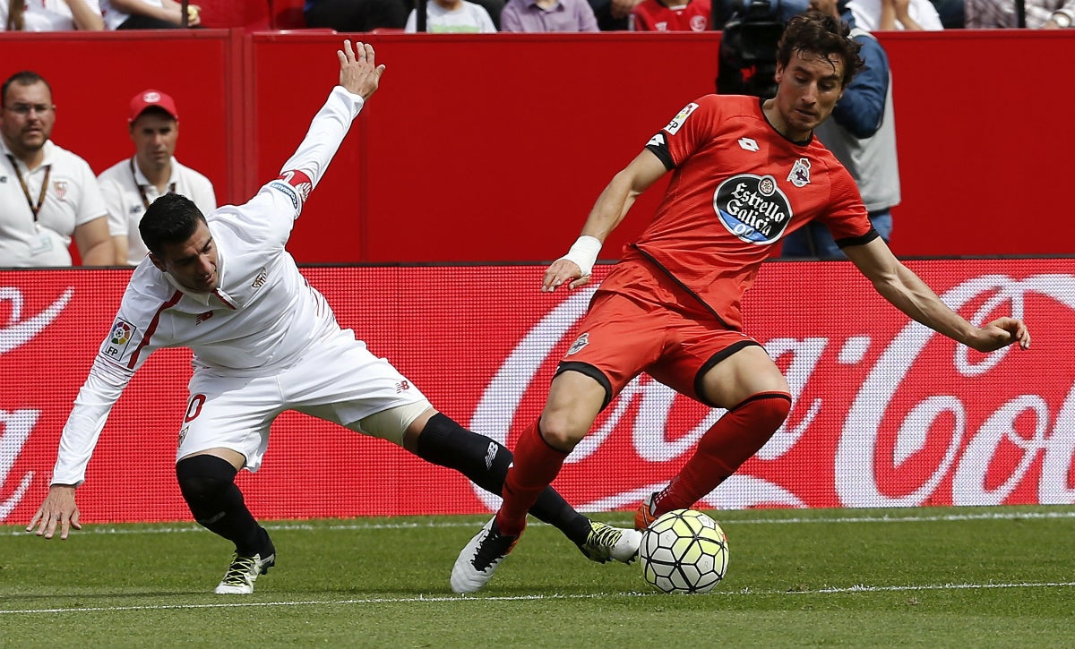 Sevilla 1 - 1 Deportivo. Oriol Riera empata en el Pizjuán Sevilla 1 - 1 Deportivo. Oriol Riera empata en el Pizjuán
