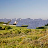 Planta de energía solar fotovoltaica. Fu