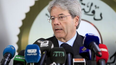 El ministro de Exteriores italiano, Paolo Gentiloni