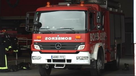Veh&iacute;culo del parque de bomberos de Gij&oacute;n