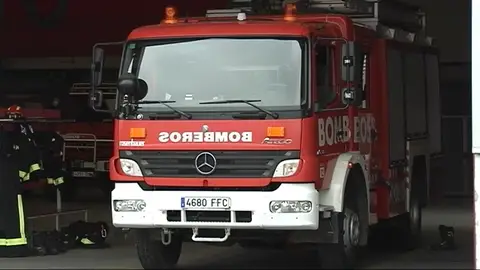 Vehículo del parque de bomberos de Gijón Vehículo del parque de bomberos de Gijón