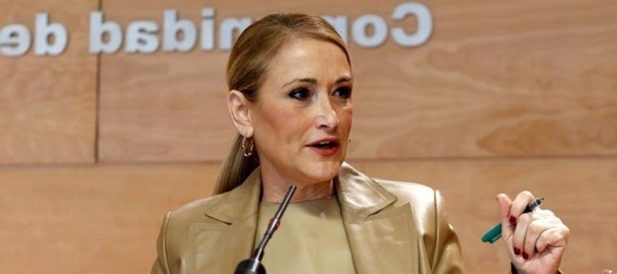 Cristina Cifuentes en una imagen de archivo Cristina Cifuentes en una imagen de archivo