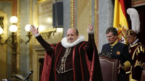 Miguel de Cervantes y don Quijote conquistan el Congreso