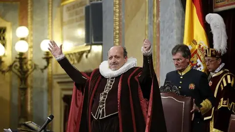 Miguel de Cervantes y don Quijote conquistan el Congreso Miguel de Cervantes y don Quijote conquistan el Congreso