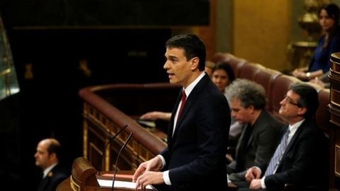 Pedro S&aacute;nchez en el Congreso