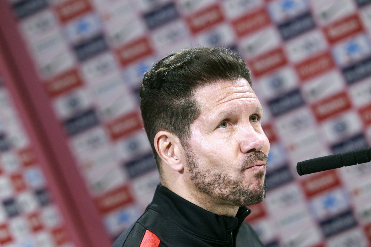 Simeone: "No me gustan los elogios ni las críticas desmedidas" Simeone: "No me gustan los elogios ni las críticas desmedidas"