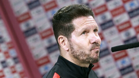 Simeone, en rueda de prensa