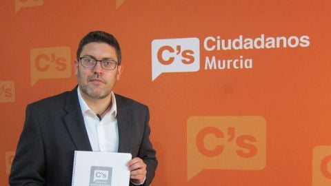 Miguel S&aacute;nchez, de Ciudadanos en Murcia.