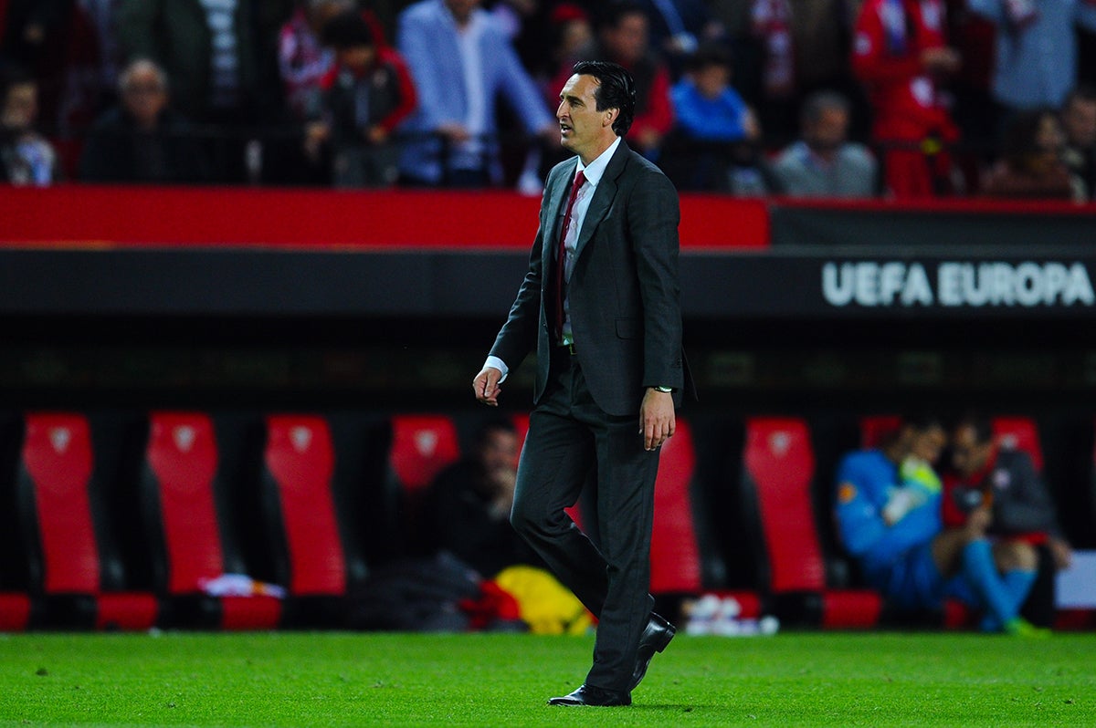 Unai Emery: "No podemos confiarnos para el partido de vuelta" Unai Emery: "No podemos confiarnos para el partido de vuelta"