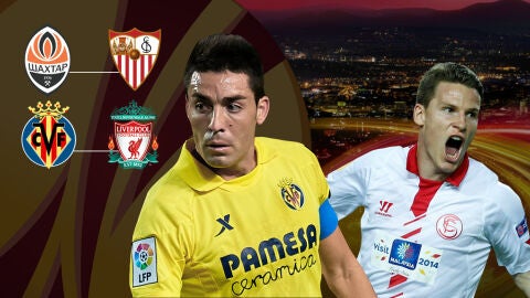 Shakhtar - Sevilla y Villarreal - Liverpool