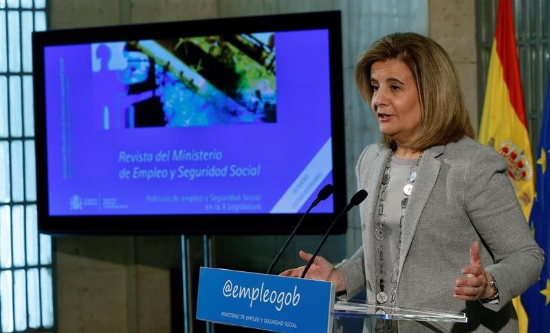 Báñez: "Si la reforma laboral se hubiera aprobado en 2007 se habrían destruido dos millones menos de empleos" Báñez: "Si la reforma laboral se hubiera aprobado en 2007 se habrían destruido dos millones menos de empleos"