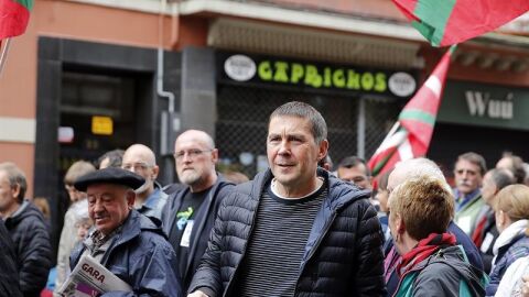 El l&iacute;der de EH Bildu Arnaldo Otegi