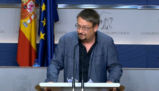 Podemos propone que Xavier Domènech sea el presidente del Congreso de los Diputados Podemos propone que Xavier Domènech sea el presidente del Congreso de los Diputados