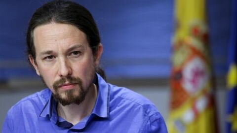 El l&iacute;der de Podemos, Pablo Iglesias