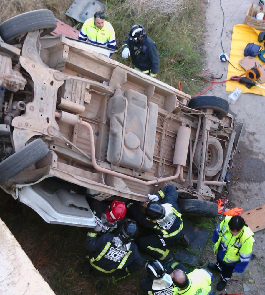 Los cinco fallecidos en el accidente de Murcia eran marroquíes que iban a trabajar Los cinco fallecidos en el accidente de Murcia eran marroquíes que iban a trabajar
