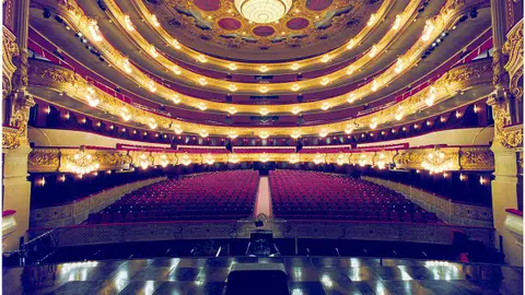 Interior del Teatro del Liceo de Barcelona Interior del Teatro del Liceo de Barcelona