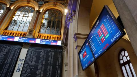El principal indicador de la bolsa espa&ntilde;ola, el IBEX 35