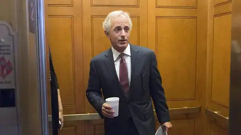 En la imagen, el presidente del Comité de Relaciones Exteriores del Senado de EE.UU., el republicano Bob Corker. En la imagen, el presidente del Comité de Relaciones Exteriores del Senado de EE.UU., el republicano Bob Corker.