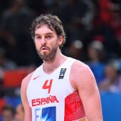 Pau Gasol con España en la EuroBasket 2015