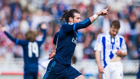 Bale salva el encuentro del Madrid con la Real Sociedad