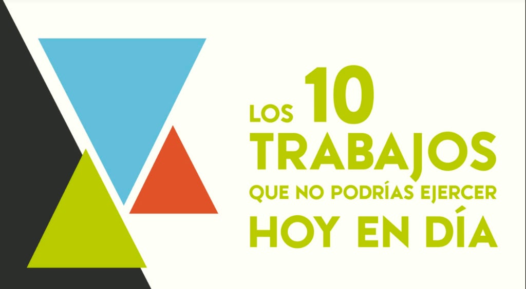 Los 10 trabajos que no podrías ejercer hoy en día Los 10 trabajos que no podrías ejercer hoy en día