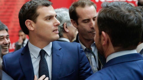 Albert Rivera, en los actos del 2 de Mayo