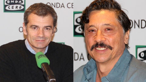 Toni Cant&oacute; y Carlos Bardem, en M&aacute;s de uno.