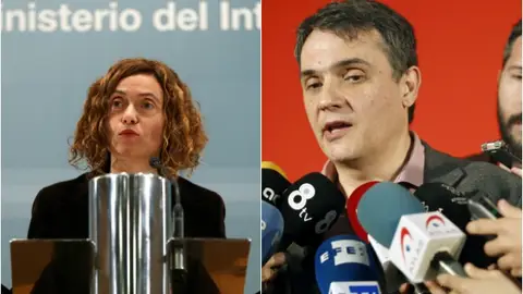 Meritxell Batet y Carles Martí Meritxell Batet y Carles Martí