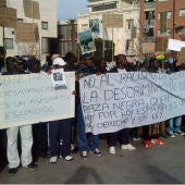 Manifestación en Villacarrillo
