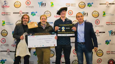 Campeón del certamen de Pintxos de Bacalo de Gipuzkoa. Campeón del certamen de Pintxos de Bacalo de Gipuzkoa.
