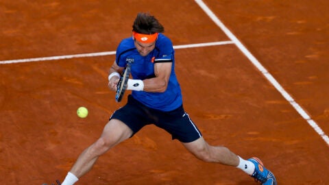 Ferrer ejecuta un rev&eacute;s ante Denis Kudla