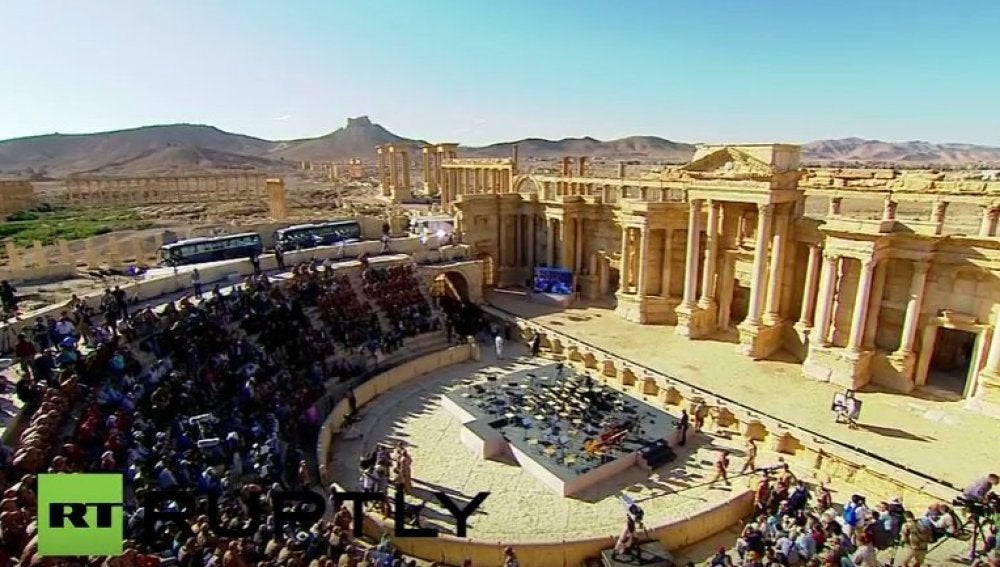 Concierto en el anfiteatro de Palmira