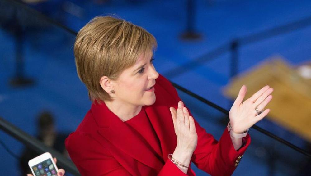 La líder del Scottish National Party (SNP), Nicola Sturgeon