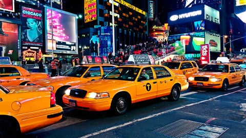 Taxis en Nueva York